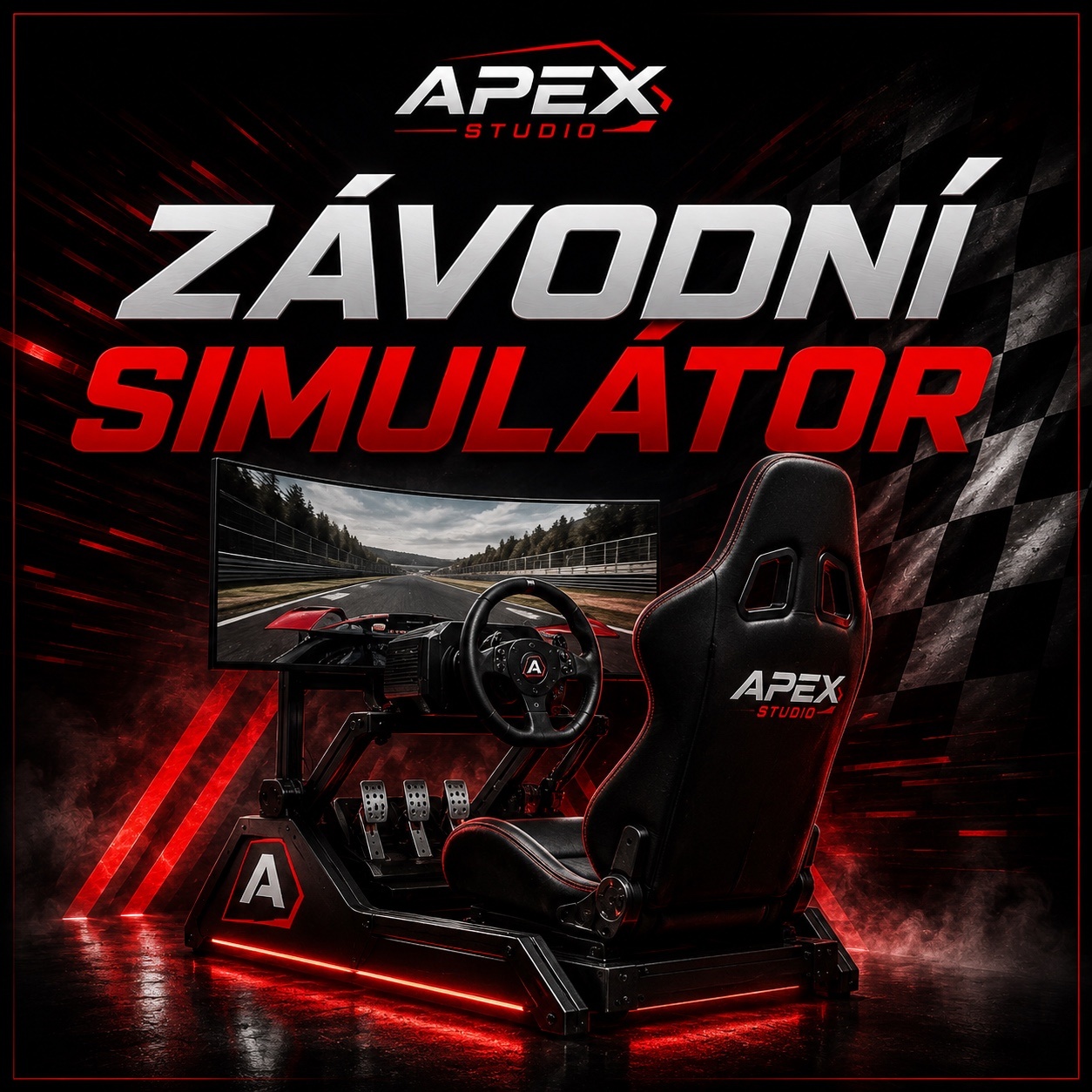 Závodní simulátor – 30 minut